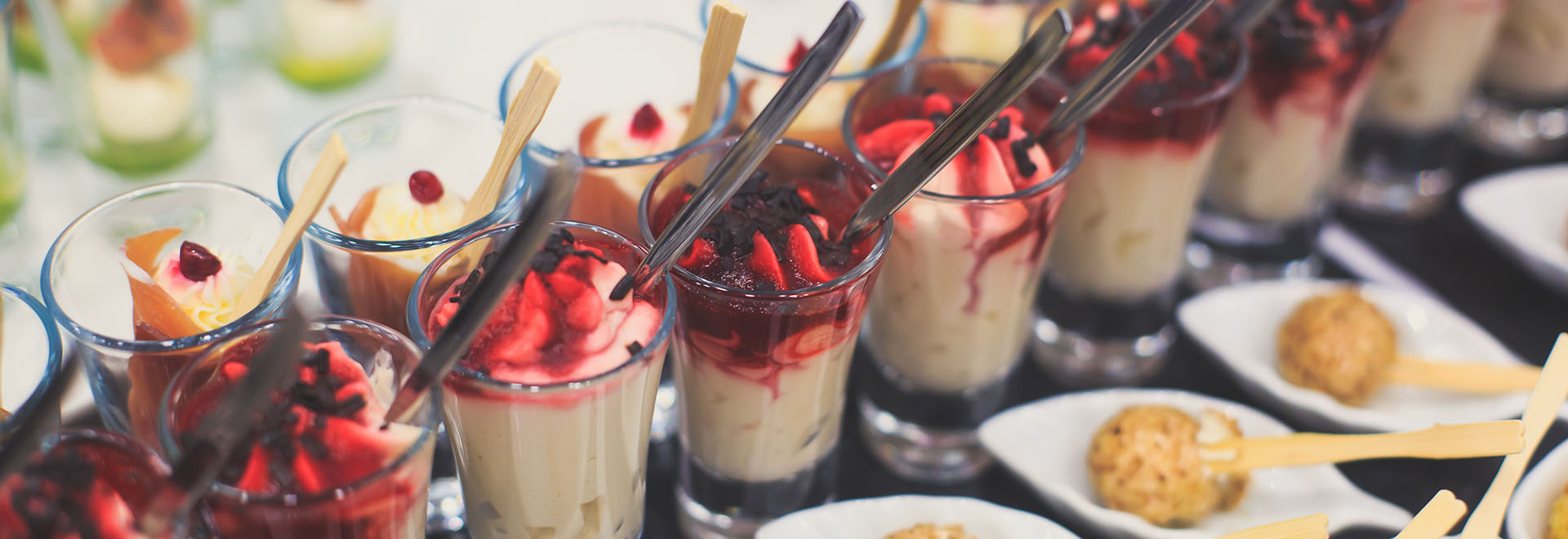 Funeral and memorial catering spread