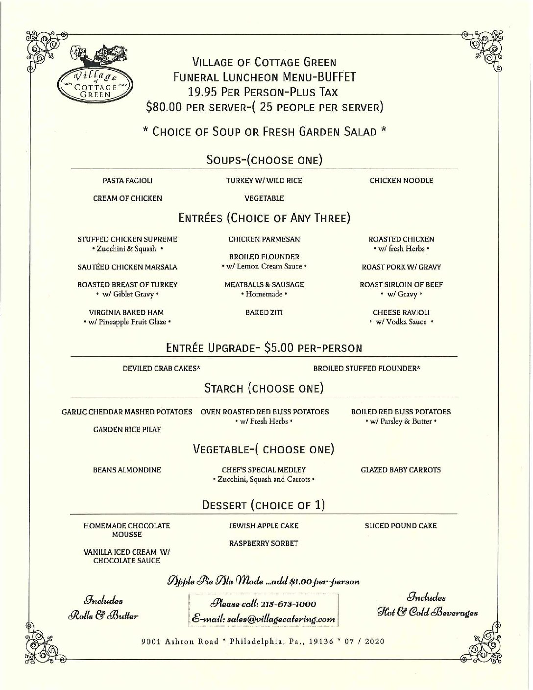 Funeral Menu Design 30 Resolutions For Funerals Examples | Example